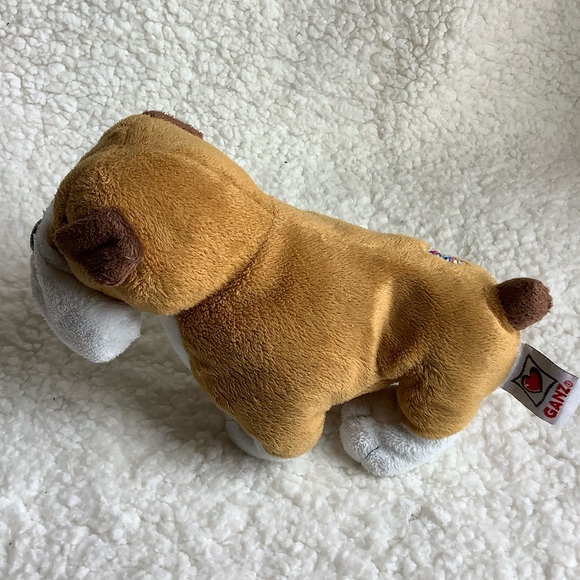 Ganz Webkinz Bulldog Stuffed Animal Plush Dog - Picture 3 of 5